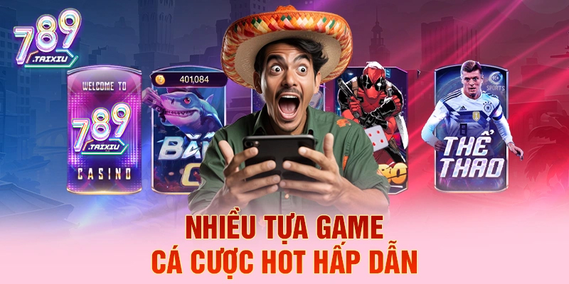 Các tựa game cá cược hấp dẫn tại J88